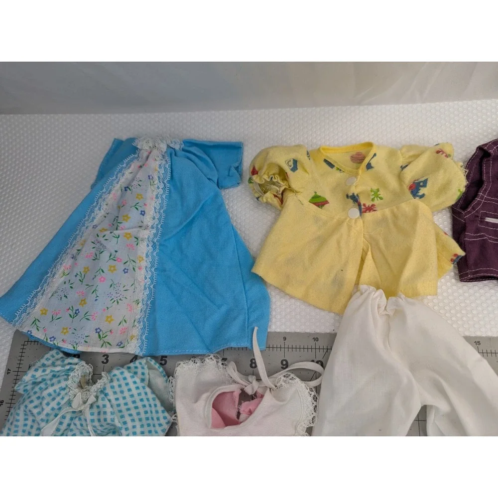 Small Doll Clothes Outfit‎ Lot Gown Dress Shirt Vest